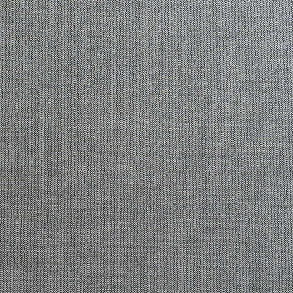 Slate Grey Superfine Herringbone Super 120s Pure Wool