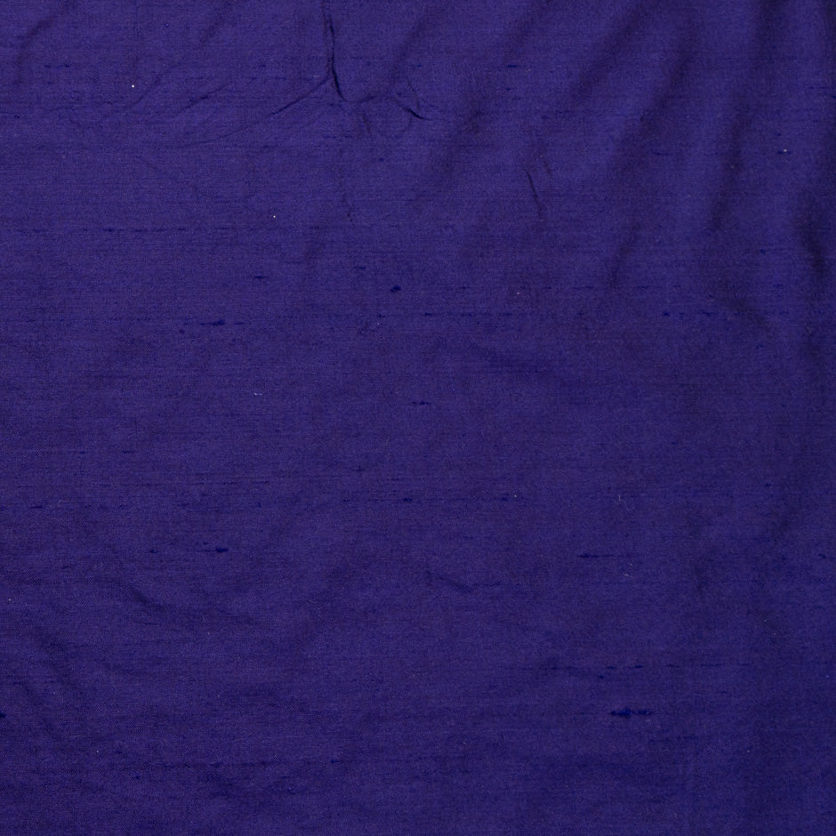 Deep Purple Pure Silk Dupion