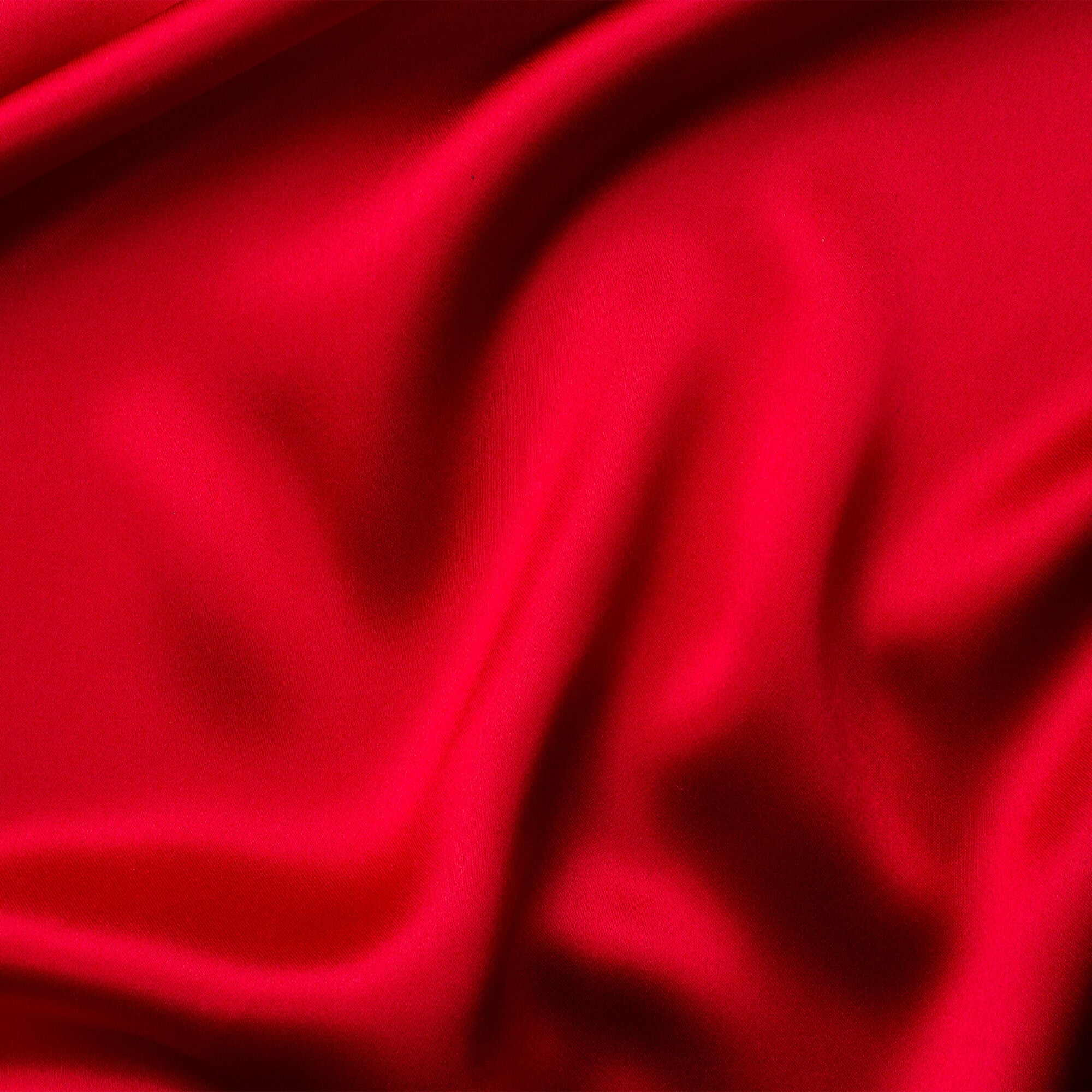 Lipstick Red Silk Satin