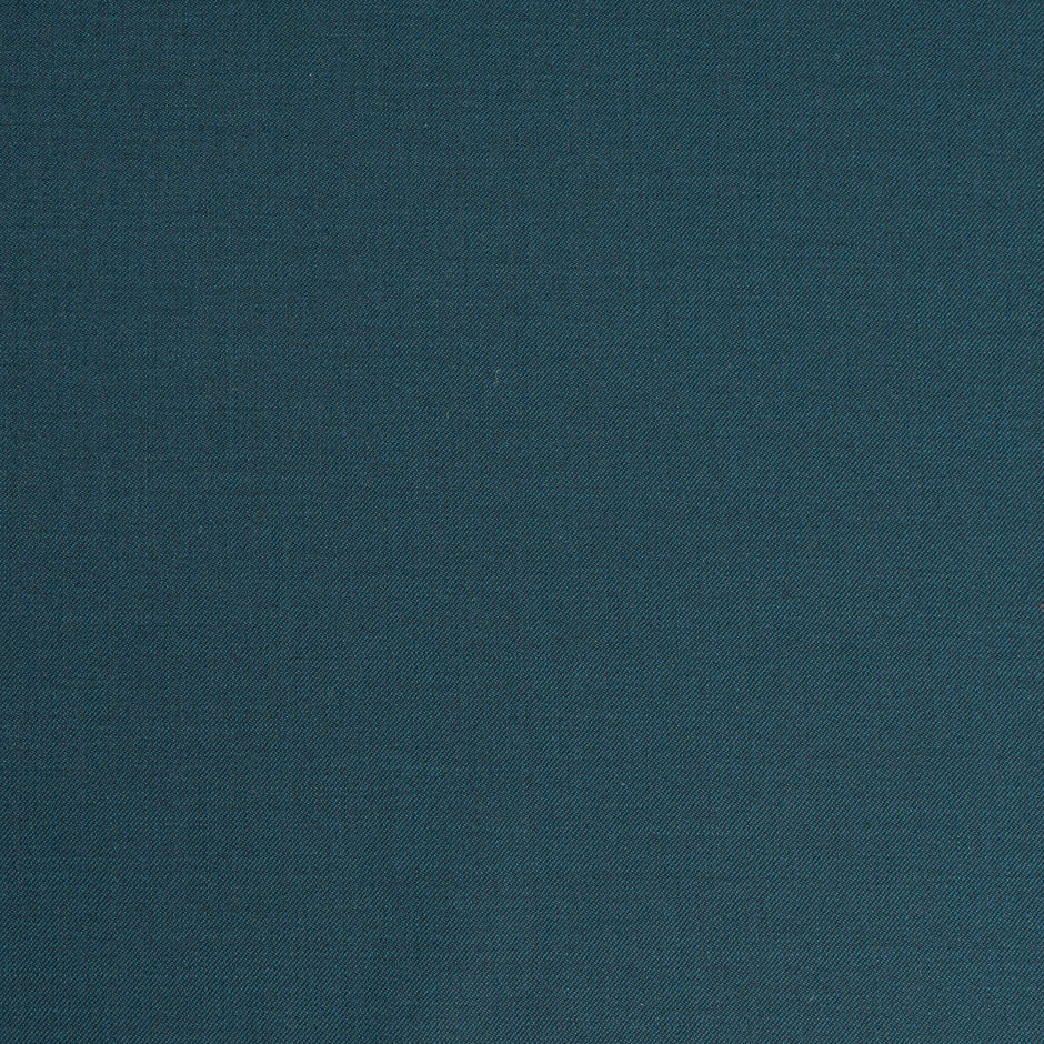 Teal Blue Exel Merino Pure Wool Suiting