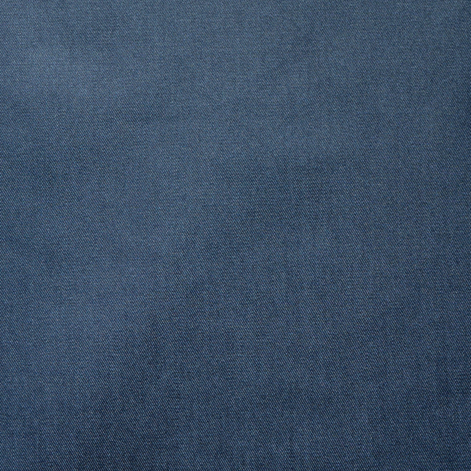 Dark Blue Thinly Coated Chambray Denim