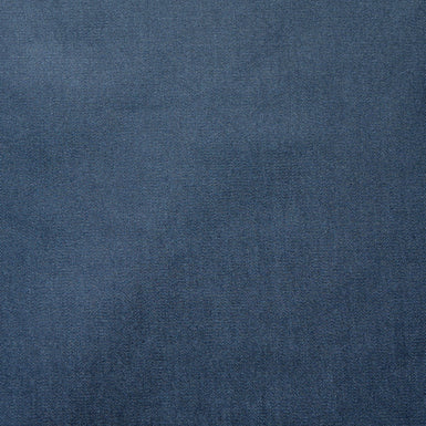 Dark Blue Thinly Coated Chambray Denim