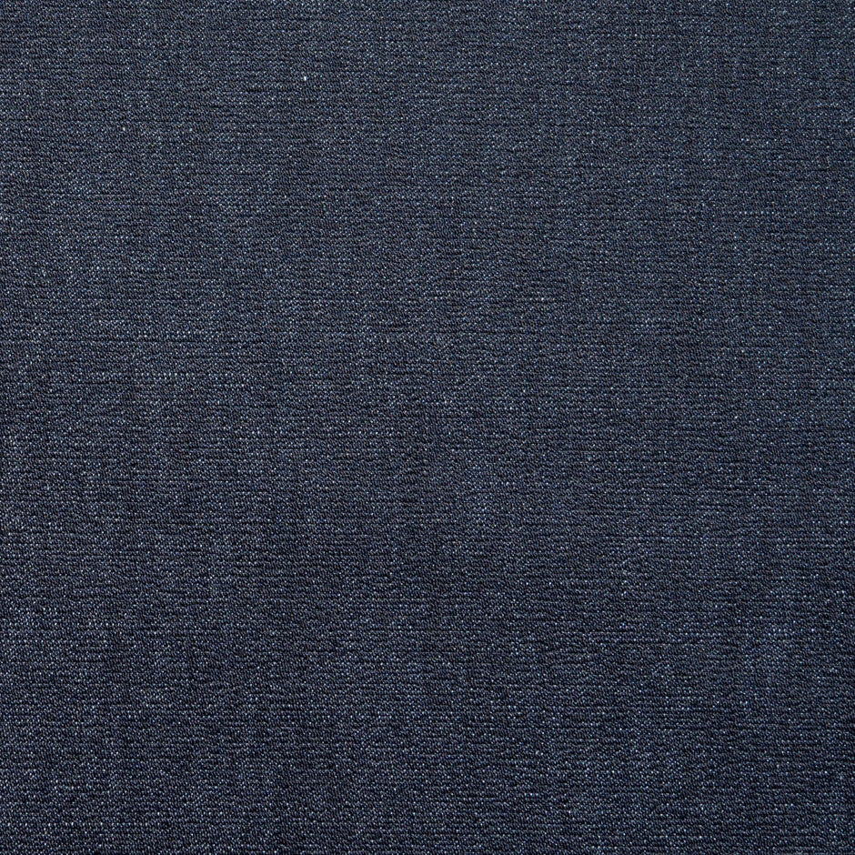 Dark Space Blue Stretch Cotton Denim