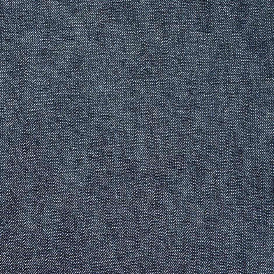 Midnight Blue Double-Sided Cotton Denim