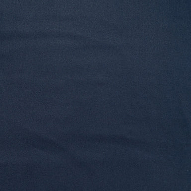 Plain Navy Blue Luxury Stretch Suiting Cotton