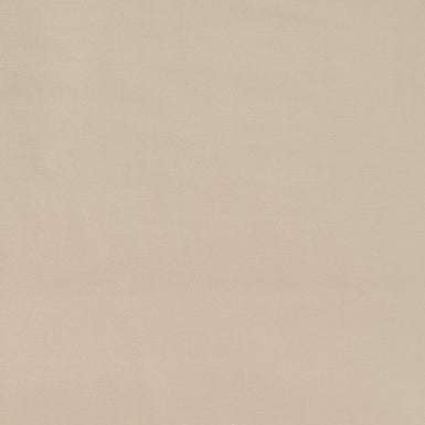 Plain Beige Luxury Stretch Suiting Cotton