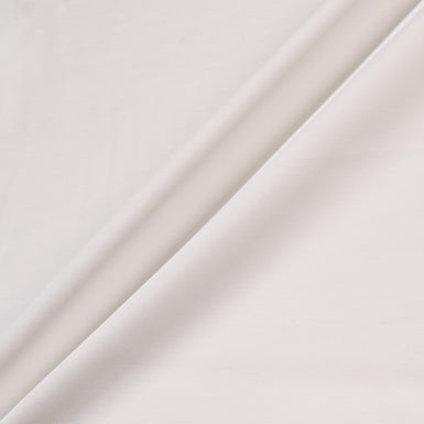 Warm White Stretch Suiting Cotton