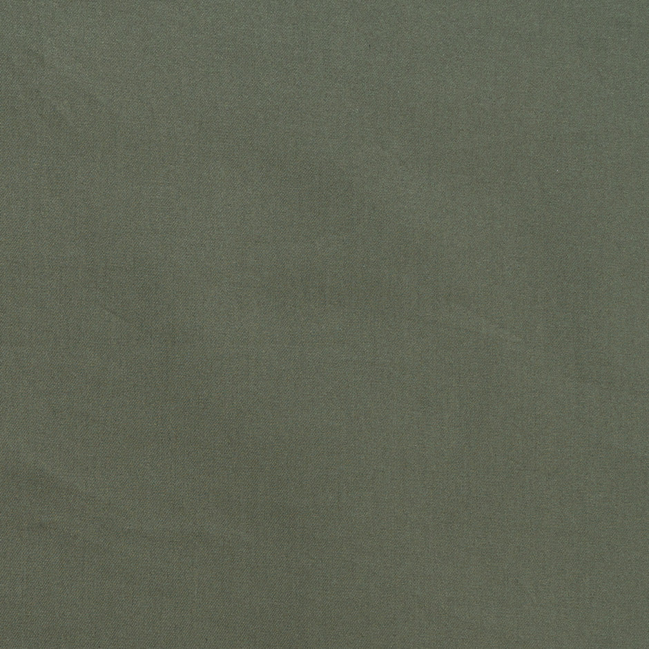 Plain Dark Olive Stretch Cotton