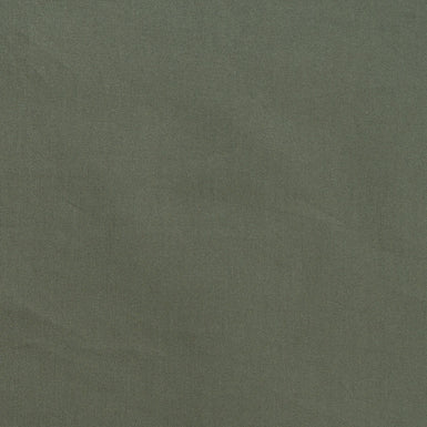 Plain Dark Olive Stretch Cotton