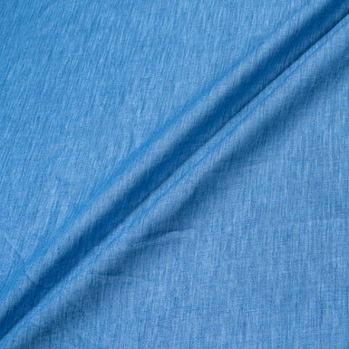 Rich Blue Italian Pure Linen