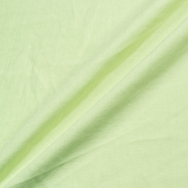 Lime Green Plain Italian Pure Linen