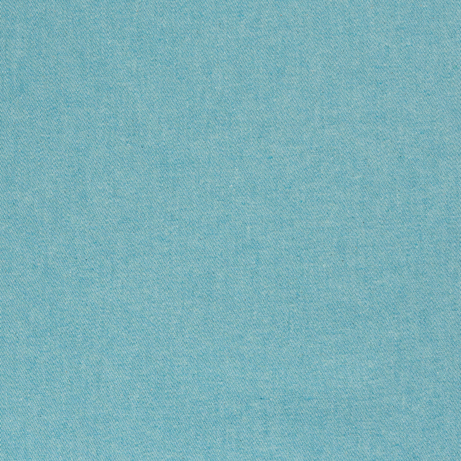 Turquoise Blue Pure Cotton Denim