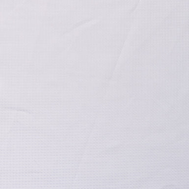 White Square Jacquard Superfine Pure Cotton