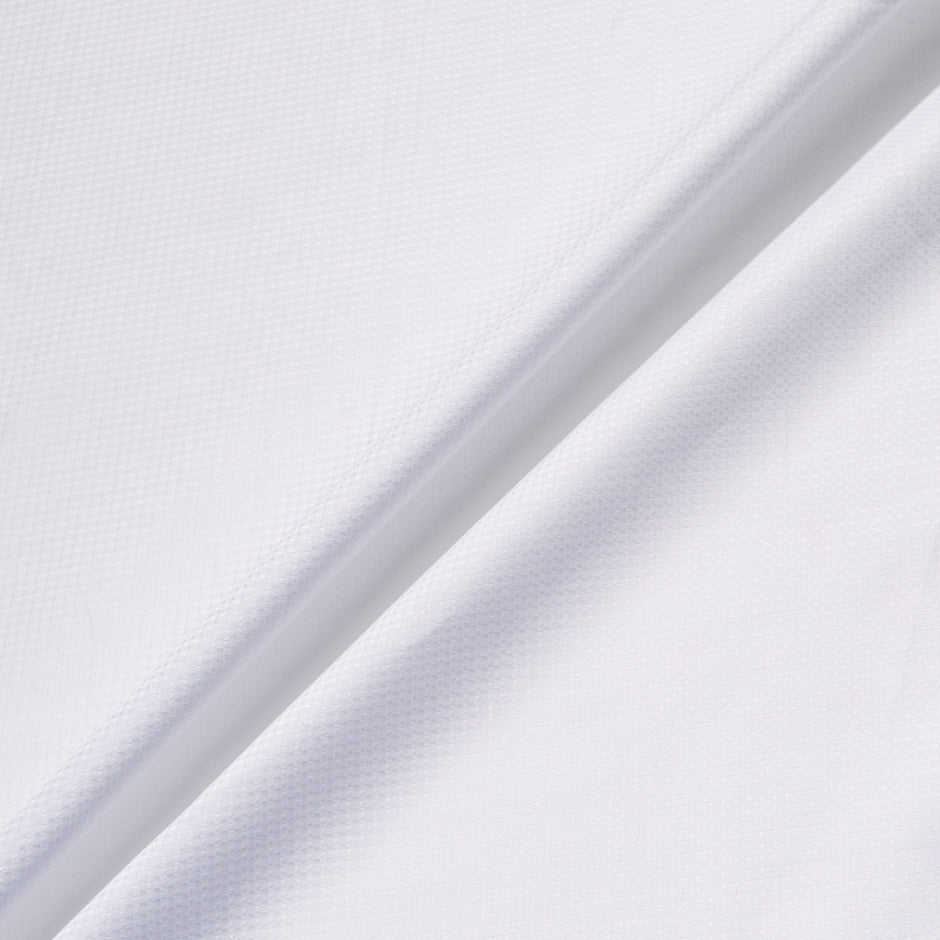 White Square Jacquard Superfine Pure Cotton