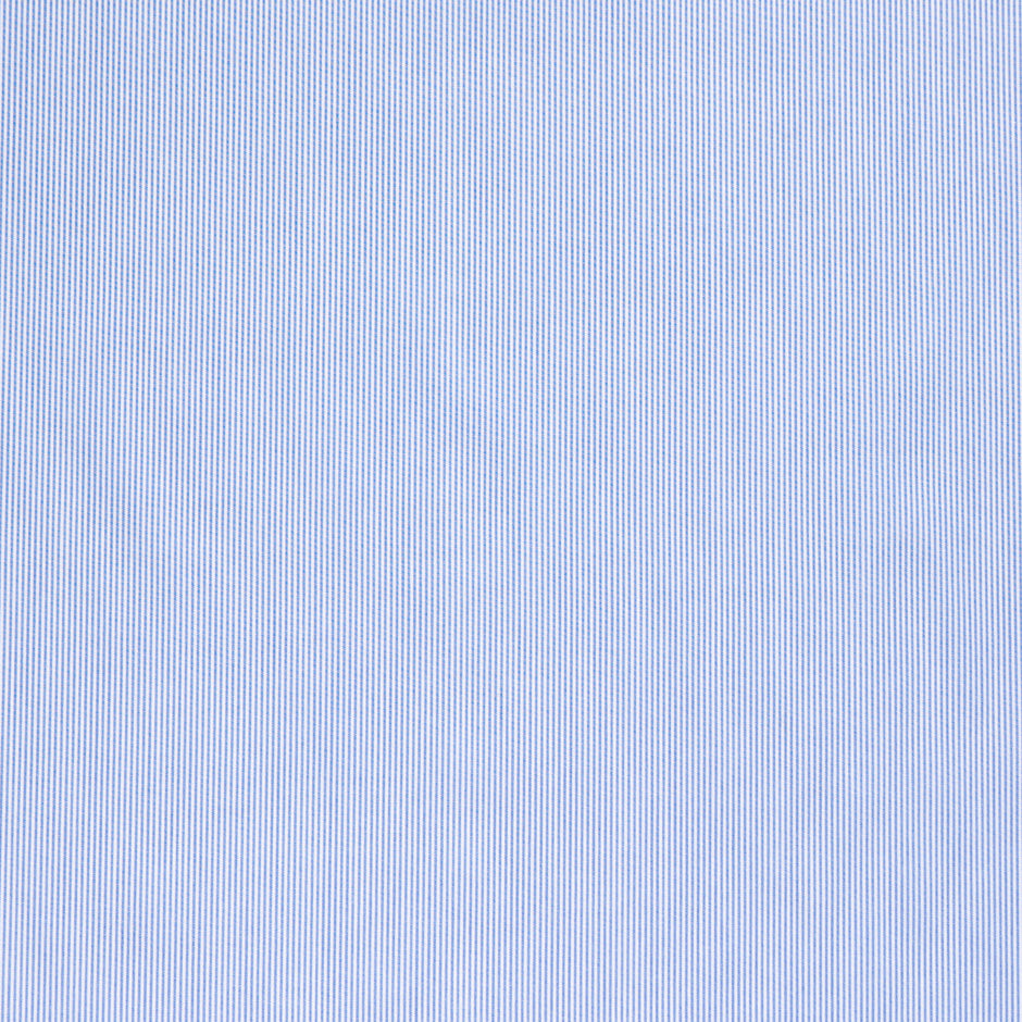 Thin Blue Pinstriped Pure Cotton Shirting