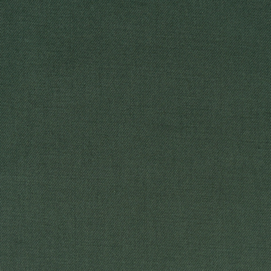 Bottle Green Cotton Moleskin Twill