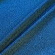 Royal Blue & Green Two-Tone Metallic Crêpe Cloqué