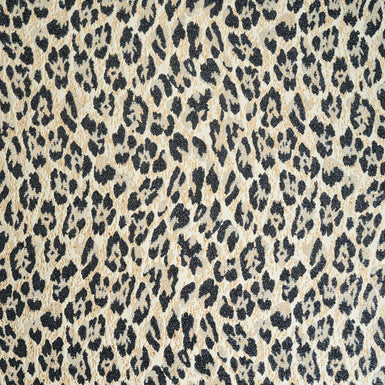 Animal Heavy Cotton Blend Metallic Brocade