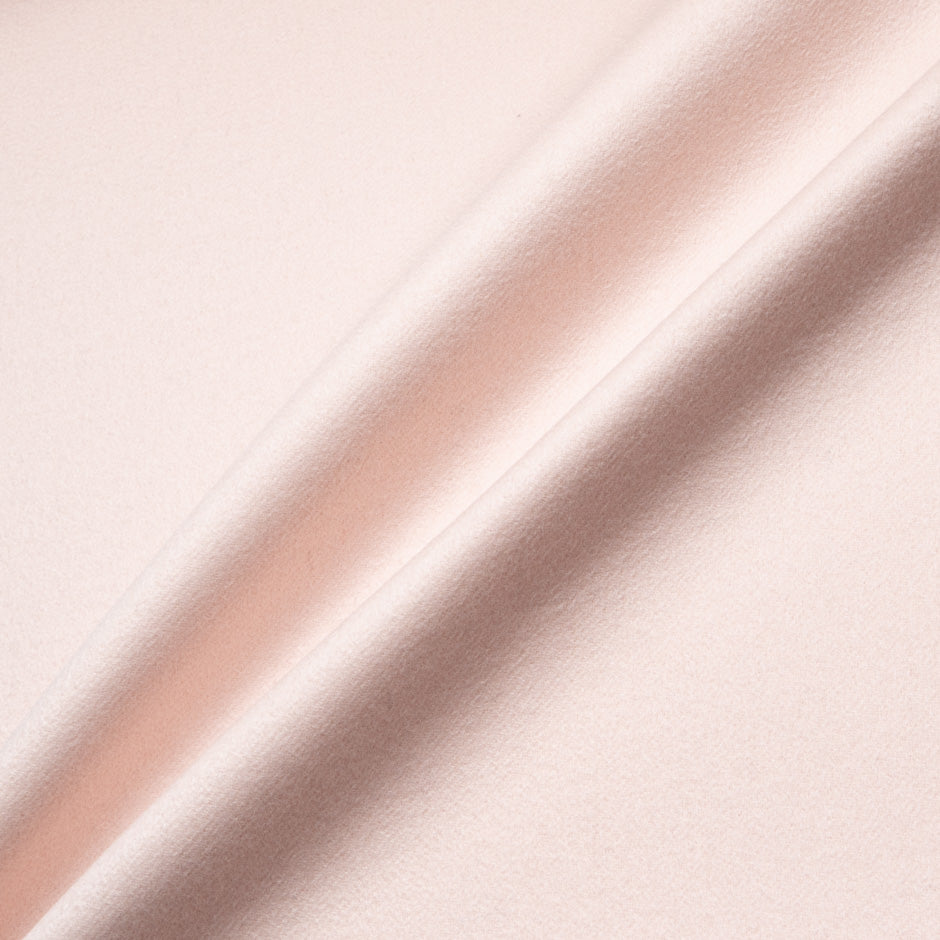 Pale Pink Double-Faced Pure Cashmere