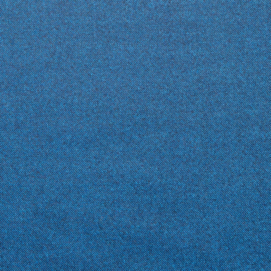 Rich Blue Super 130s Pure Wool Flannel