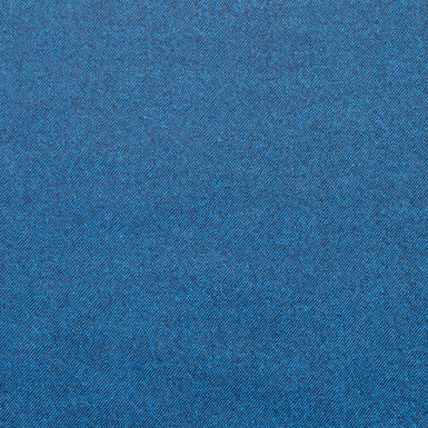 Rich Blue Super 130s Pure Wool Flannel