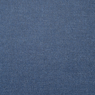 Steel Blue Super 130s Pure Wool Flannel