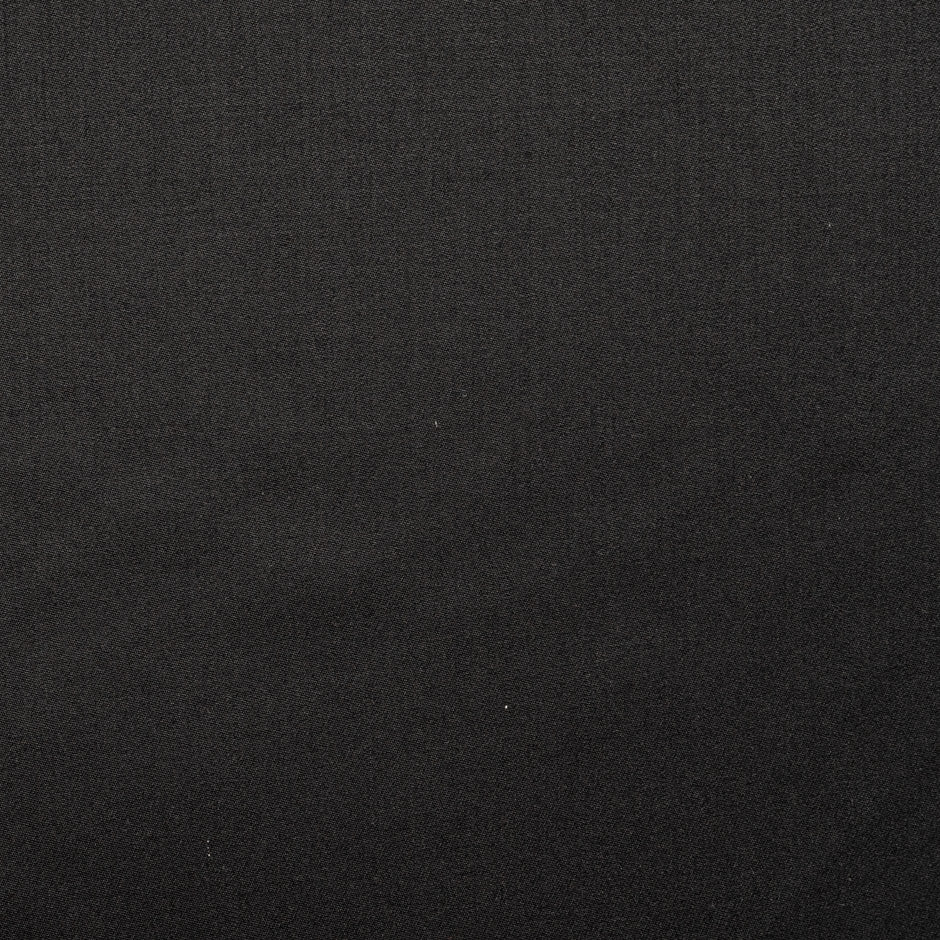 Black Super 120s Pure Wool & Cashmere Suiting