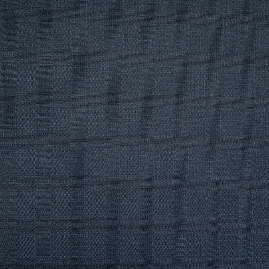 Blue Superfine Checkered Pure Tropical Wool 15 MilMil