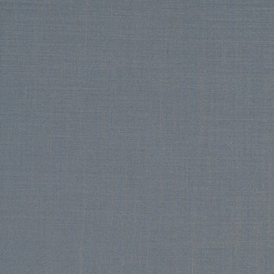 French Blue & Brown Two-Tone Superfine Pure Wool