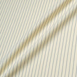 Blue Striped Cream Stretch Wool