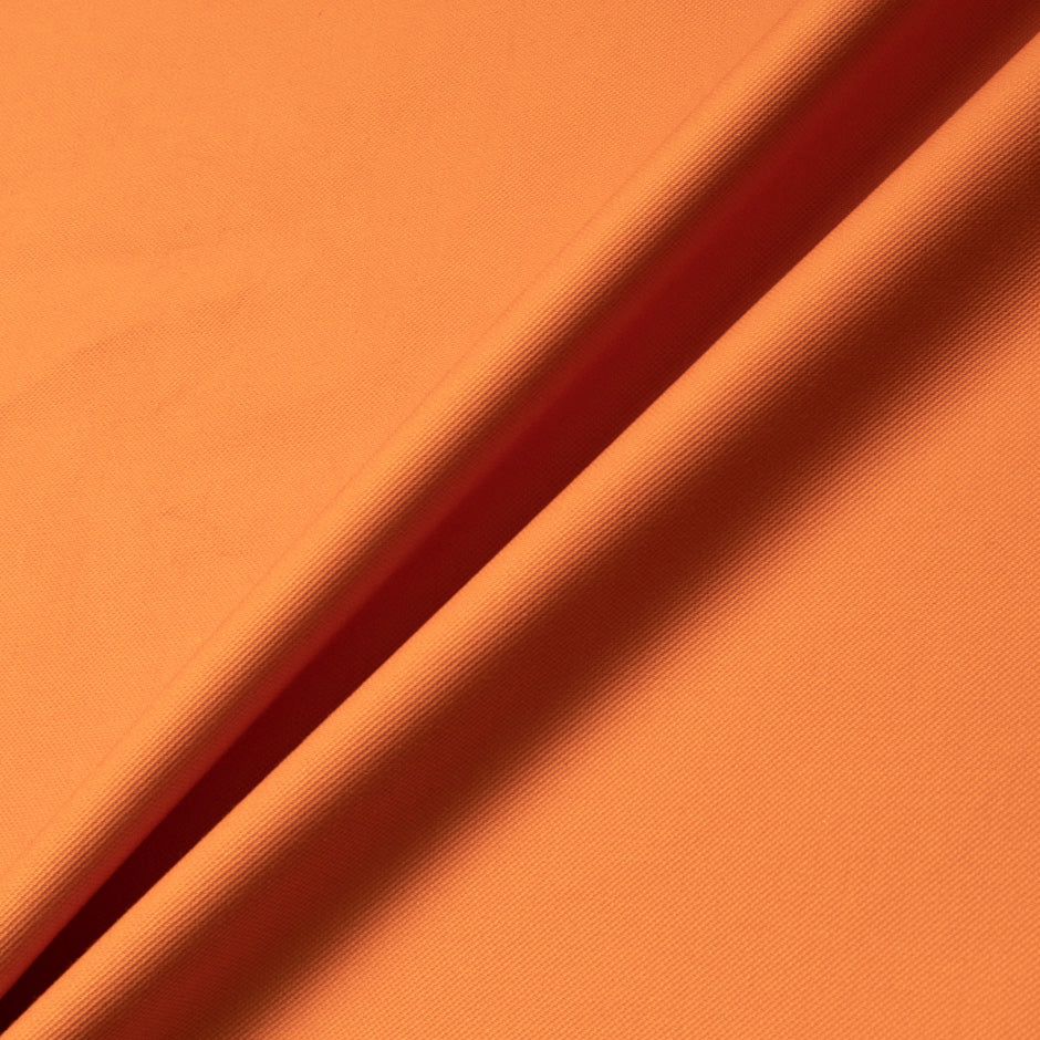 Deep Orange Microfibre Backed Cotton