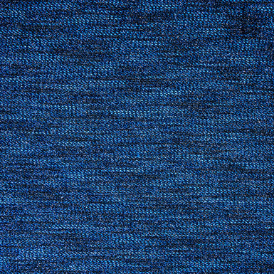 Electric Blue Metallic Bouclé