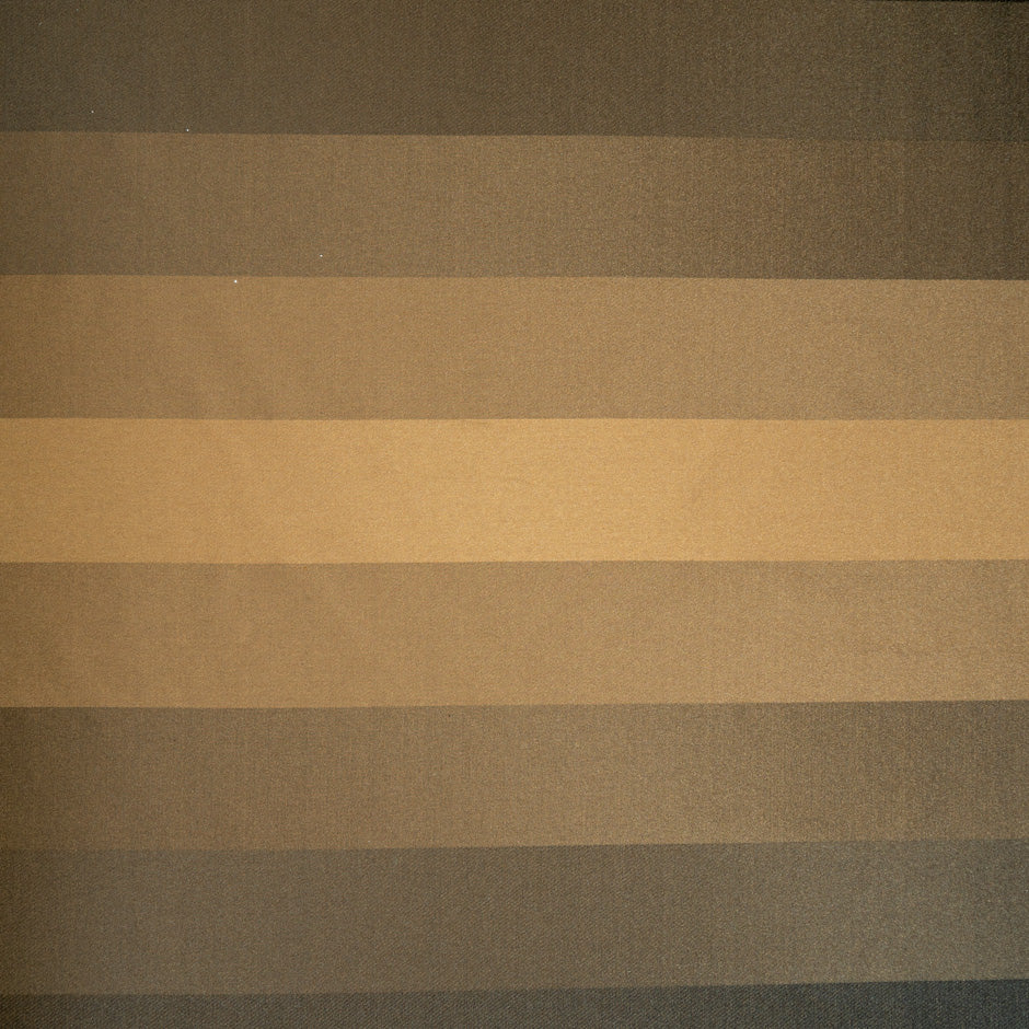 Shaded Brown Striped Duchess Satin