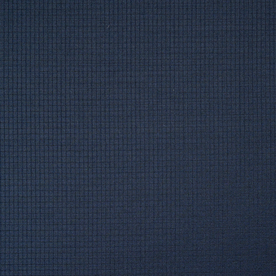 Navy Blue Super 110s Pure Superfine Wool (A 1.10m Piece)