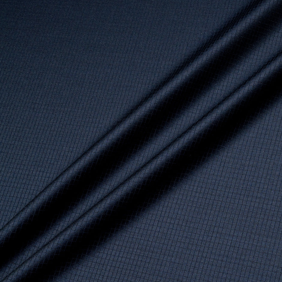 Navy Blue Super 110s Pure Superfine Wool (A 1.10m Piece)