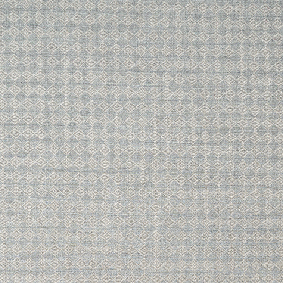 Blue Diamond Jacquard Beige Super 160s Tropical Wool