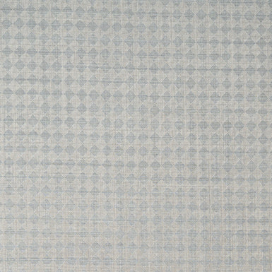 Blue Diamond Jacquard Beige Super 160s Tropical Wool