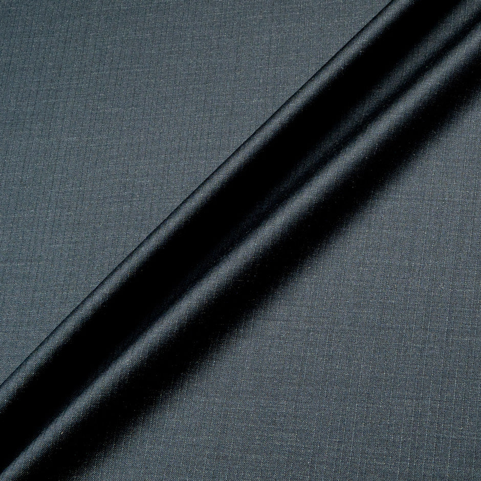 Dark Grey Super 150s Wool & Silk Blend