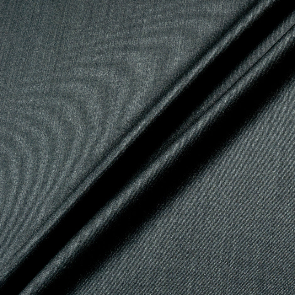 Grey Super 150s Wool & Silk Blend