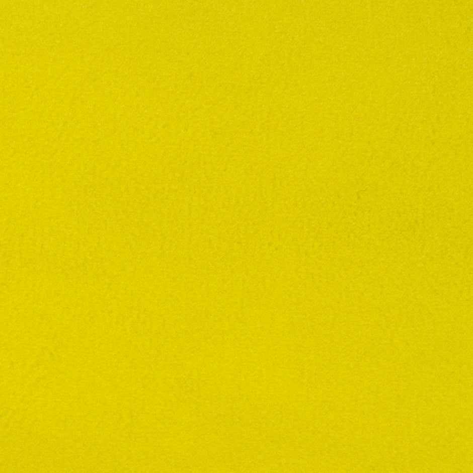 Fluorescent Yellow Double-Faced Pure Cashmere