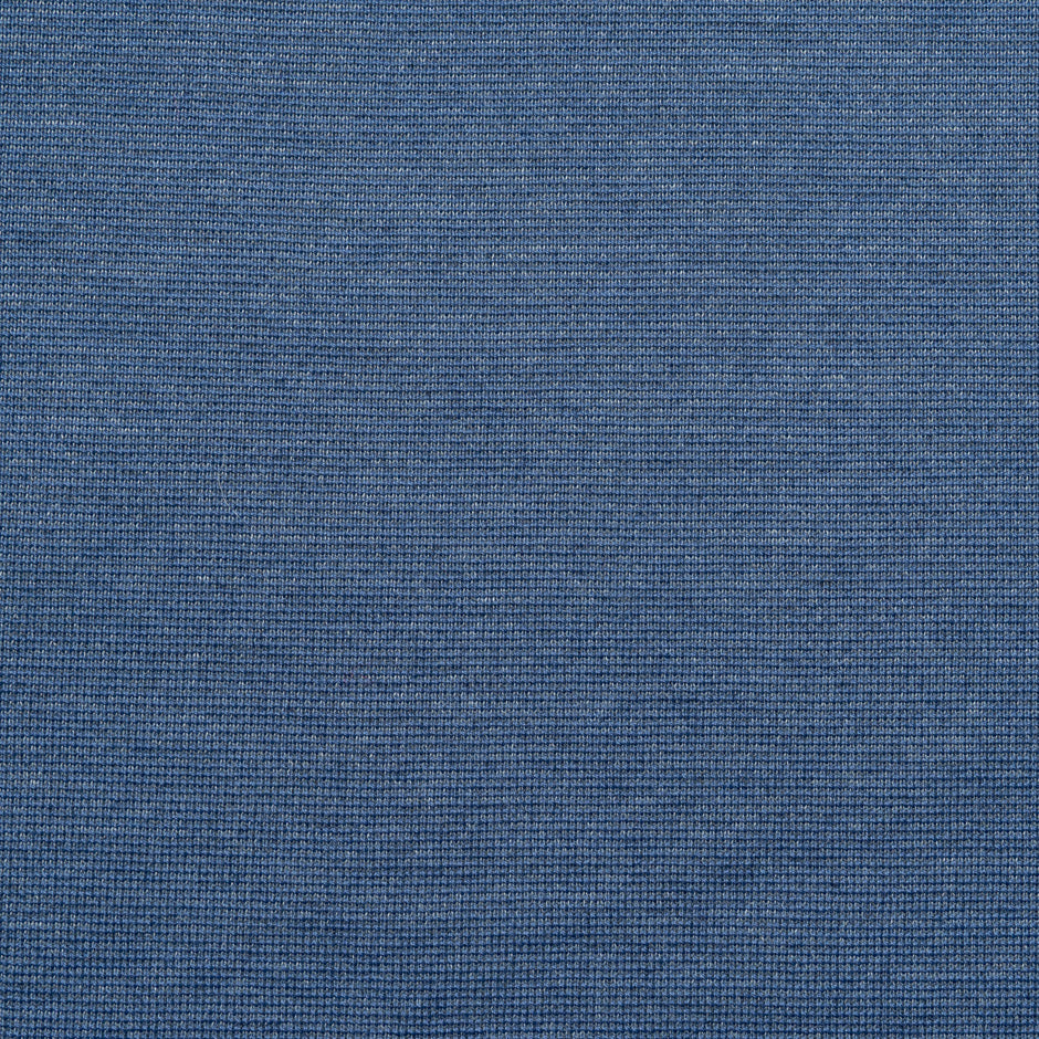 Denim Blue Wool Blend Jersey