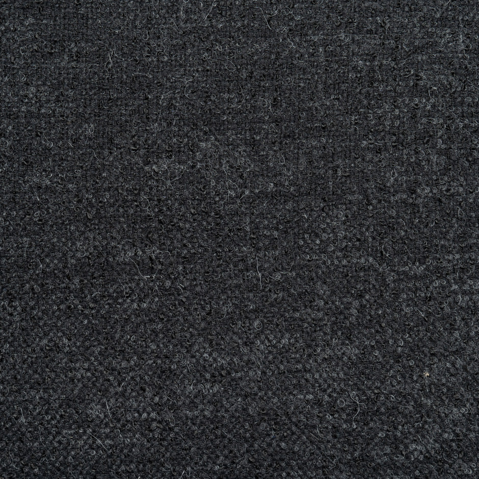 Black Knitted Pure Wool