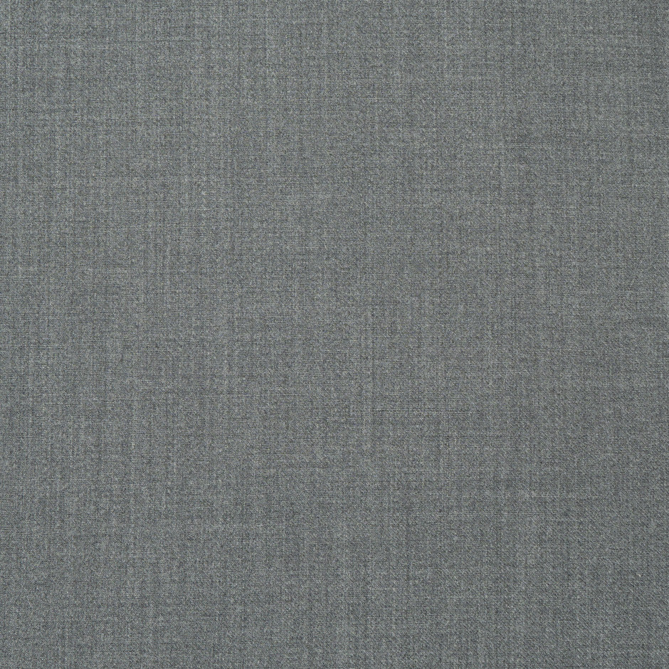 Grey Wool Gaberdine