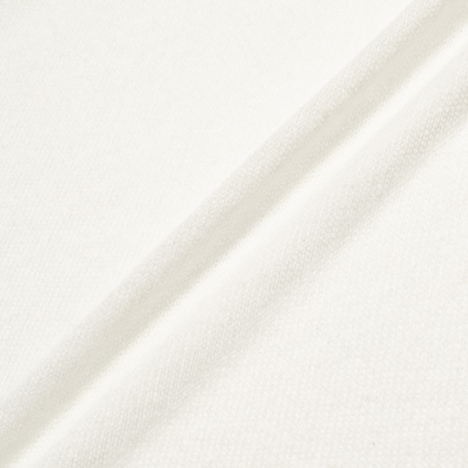 Ivory Wool Knit Jersey