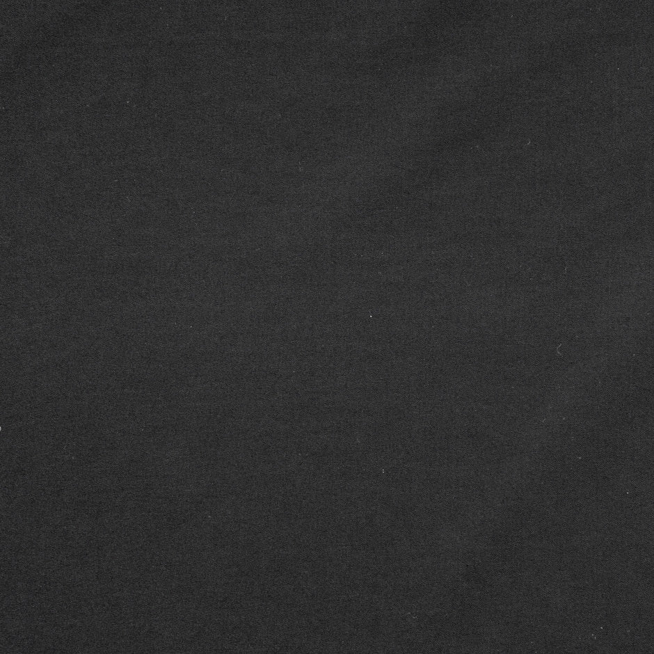 Plain Black Microfibre