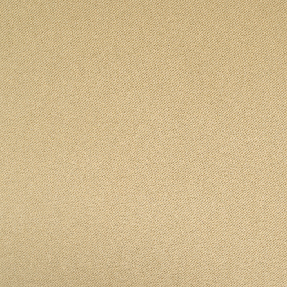 Plain Beige Cotton Twill