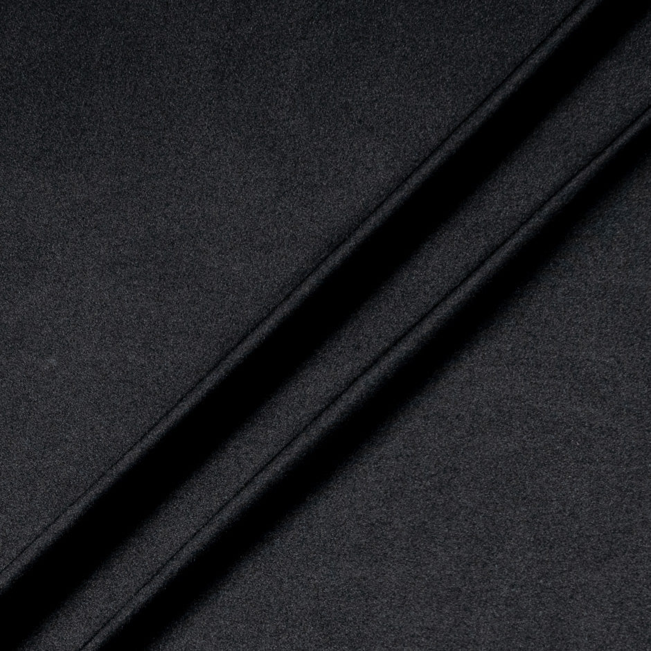 Plain Black Viscose Jersey