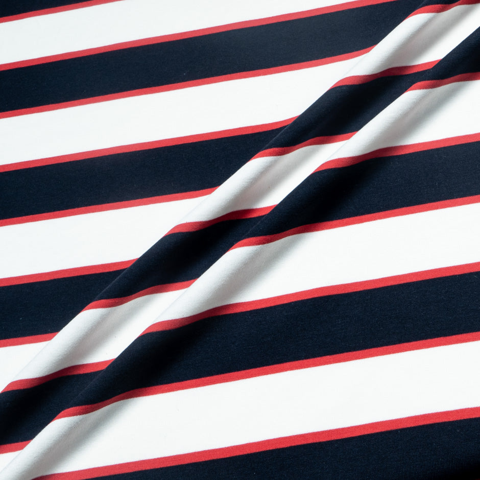 Red, White & Blue Cotton Jersey