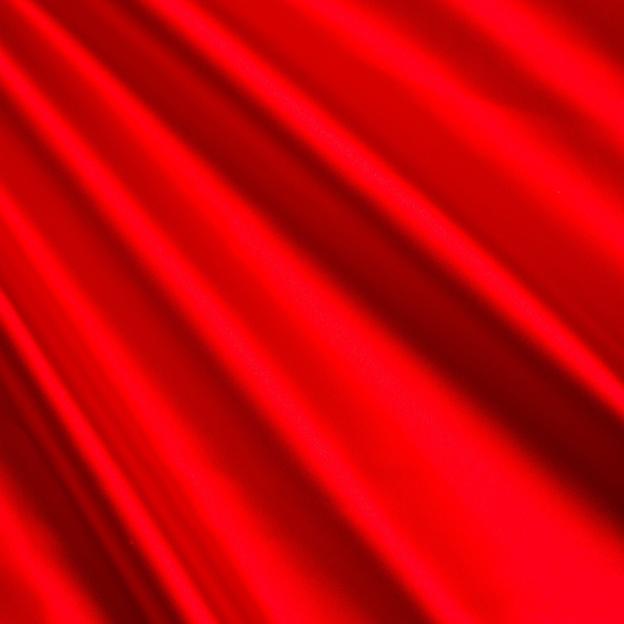 Red Silk Duchess Satin