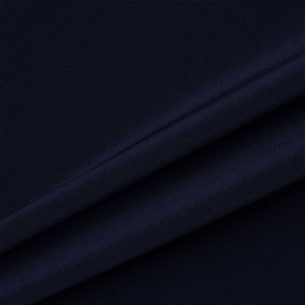 Navy Blue Satin Backed Crêpe